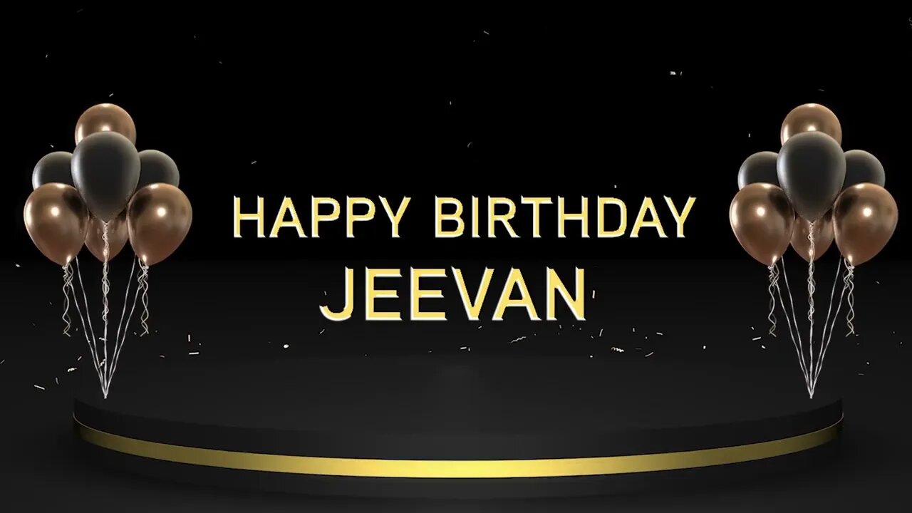 Wish you a very Happy Birthday Jeevan