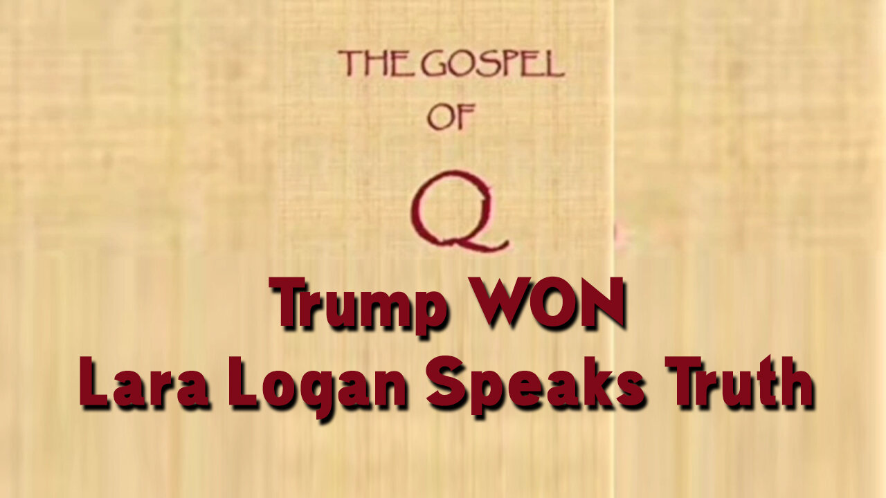 Trump WON - Lara Logan Speaks Truth > Trust the Plan 3.4.23