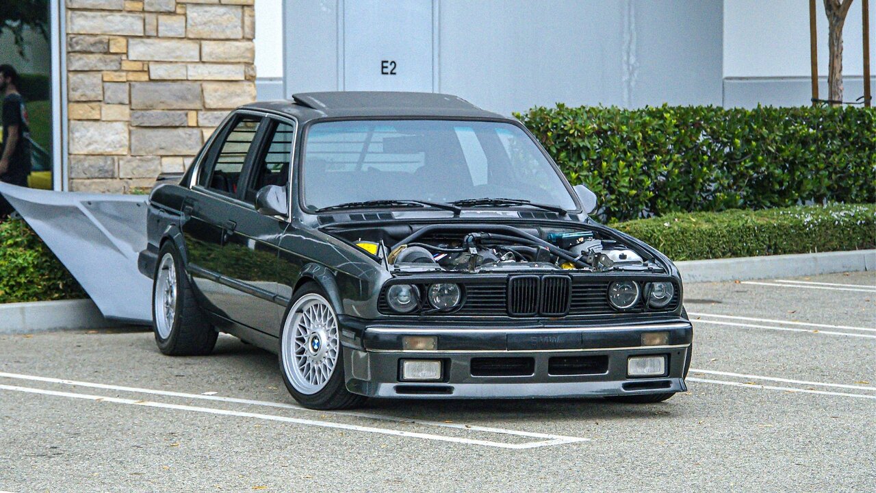 BMW M3 Wagon Touring and TURBO E30s at CSF Radiator Meet!