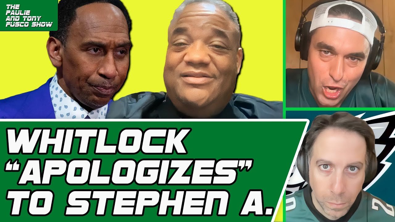 Jason Whitlock makes POOR "APOLOGY" to ESPN's Stephen A. Smith & GETS KICKED OFF | Fusco Show