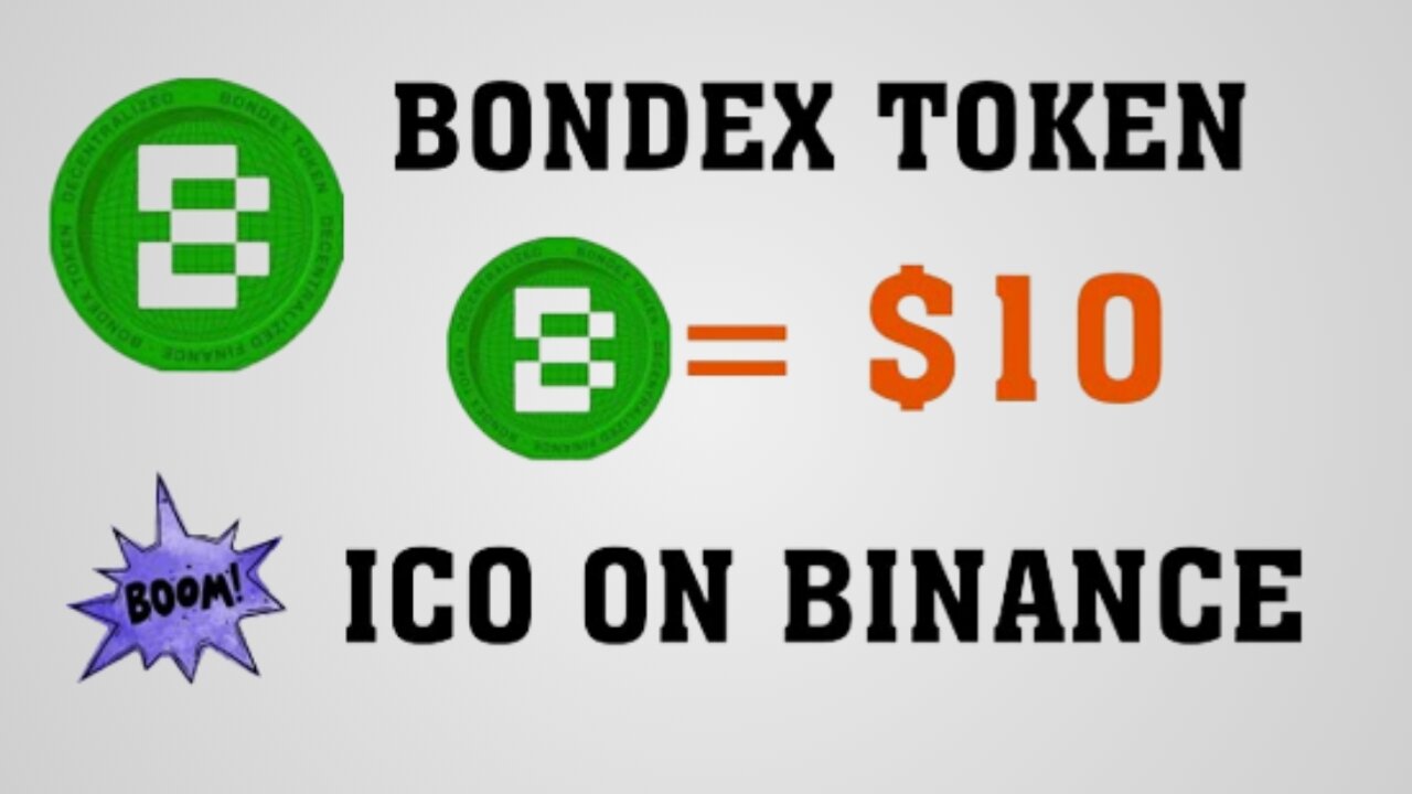 BONDEX TOKEN BINANCE LISTING NEWS || BNDX ICO ON BINANCE EXCHANGE