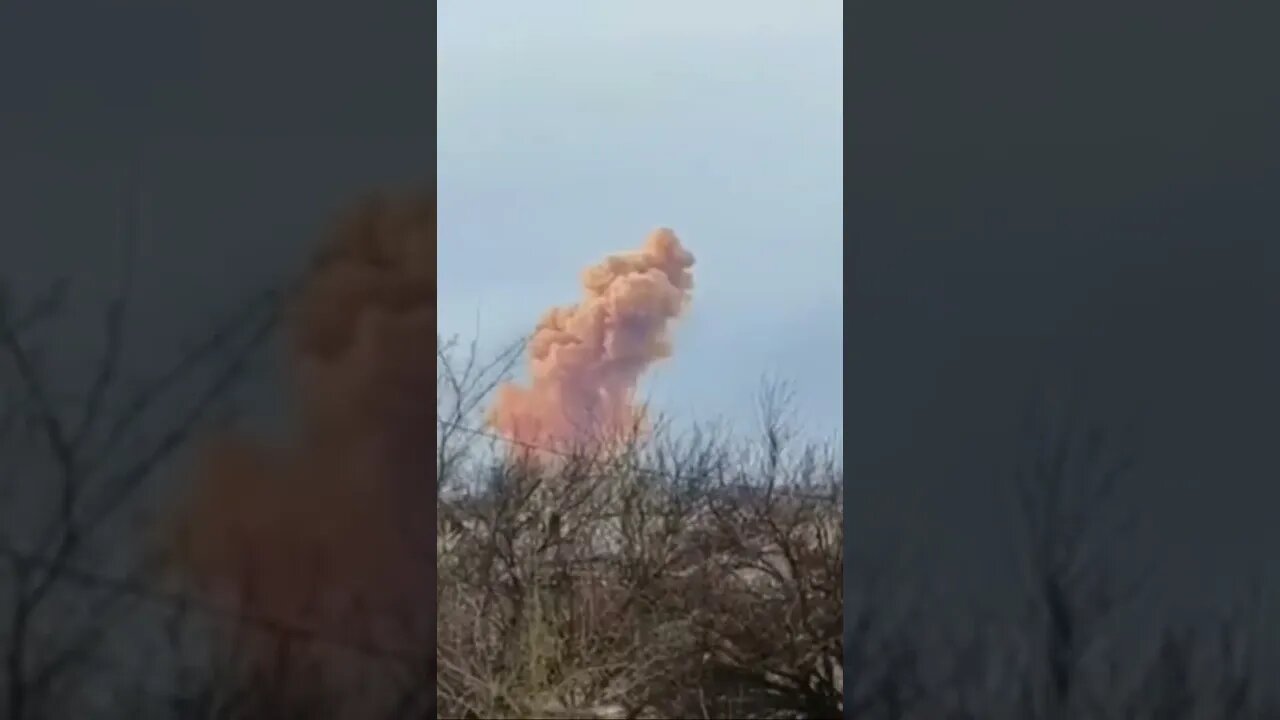 Big Explosion Near Ribizhne! Russia Ukraine War! (1)