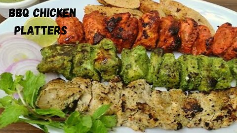 BBQ Chicken Platter| How to make Quick Chicken Party Platter at Home