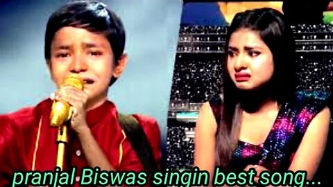 pranjal Biswas the beautiful singer in super star singer2.