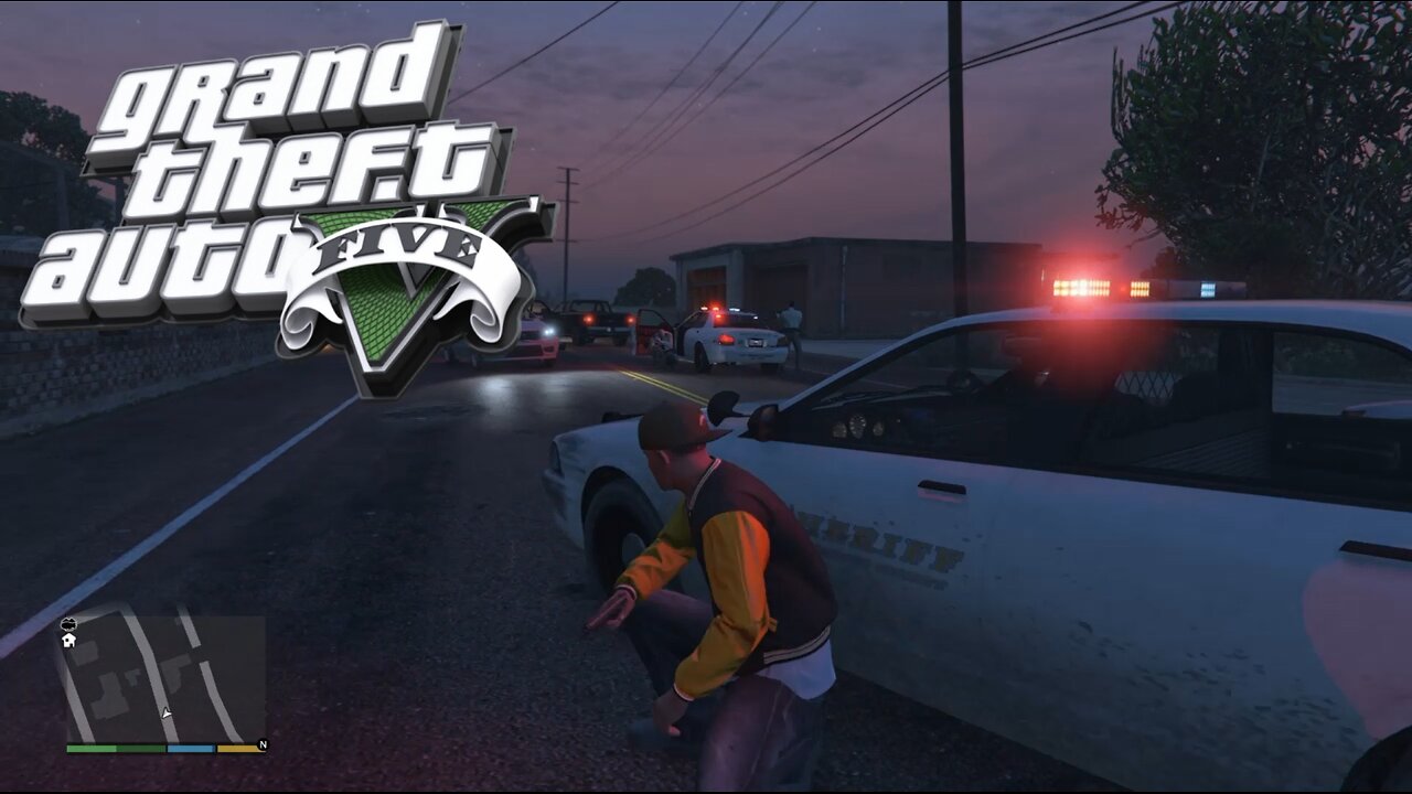 GTA 5 Crazy Police Pursuit Driving Police car Ultimate Simulator chase #35