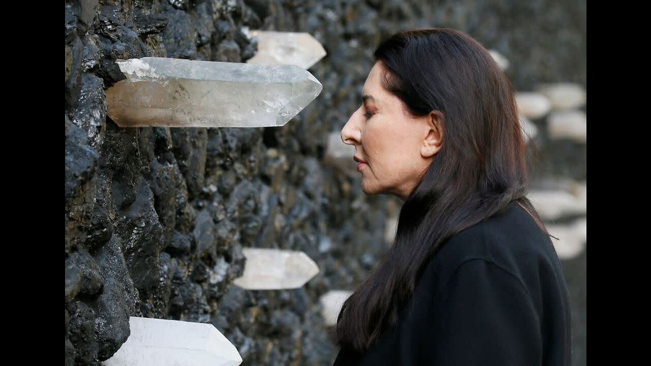 The Crystal Wall of CRYING, By Marina Abramovic