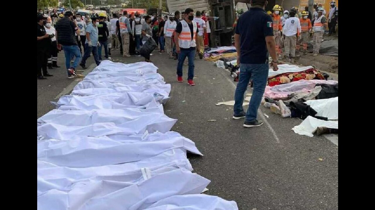 víctimas dominicanas de tragedia de Chiapas, México