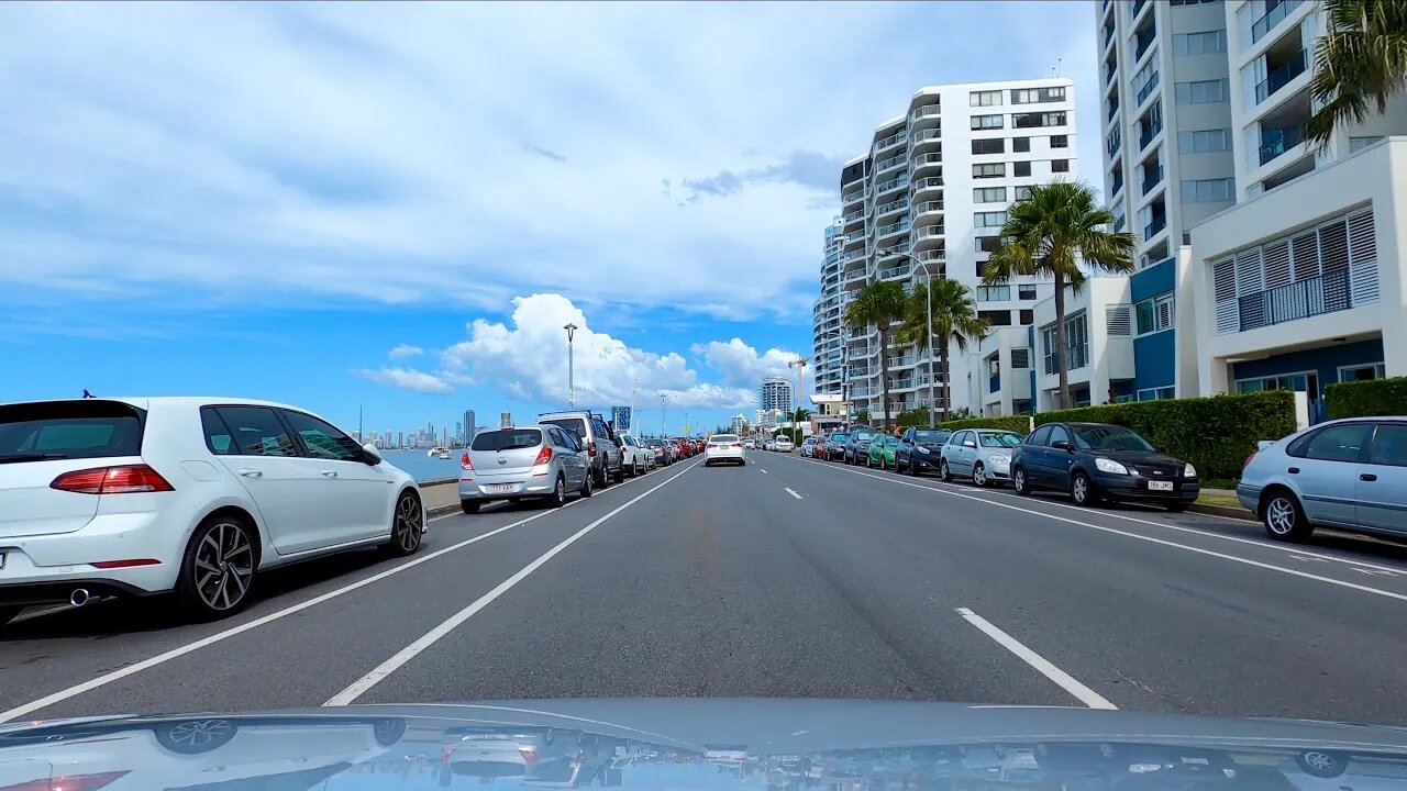 Driving on Gold Coast Highway - Gold Coast | AUSTRALIA