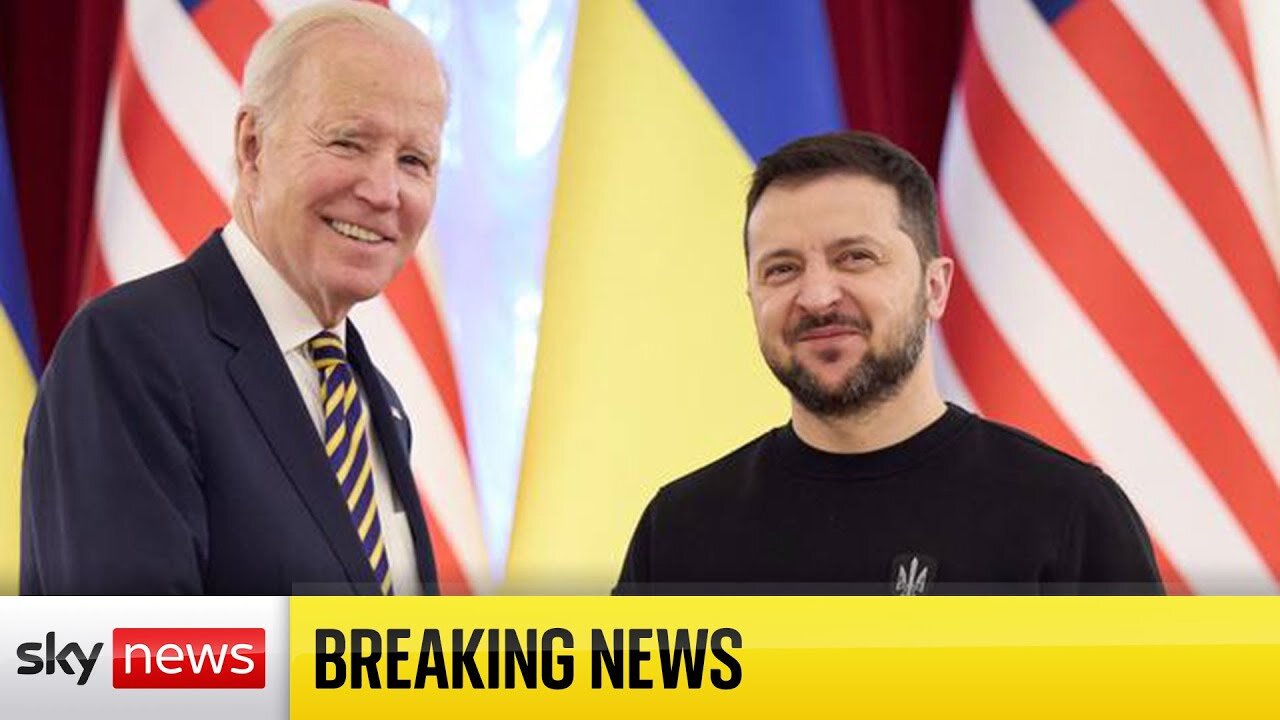 Ukraine War: President Biden makes surprise visit to Kyiv