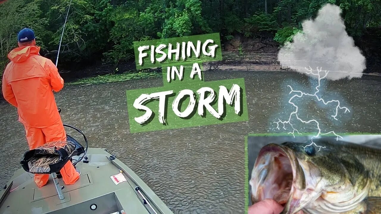 Bass Fishing Tournament in a Lightning Storm! (Ogeechee River)