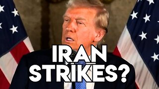 "Is That a Serious Question?": Trump Asked About Preemptive Strikes on Iran