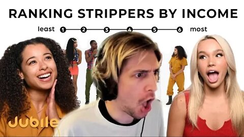 xQc Reacts to Ranking Strippers By Income