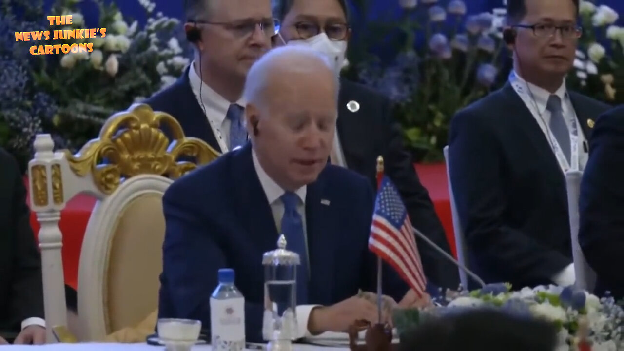 Biden thanks "the prime minister for Colombia" who is the prime minister of Cambodia.