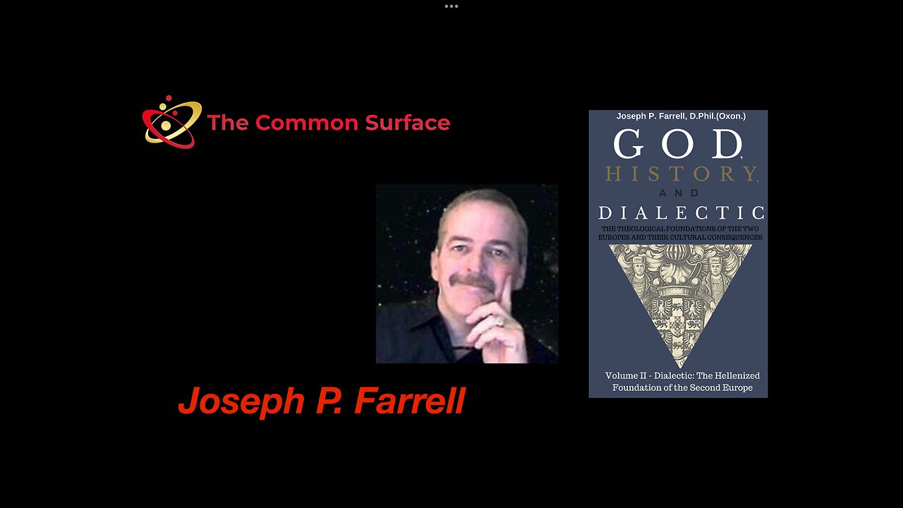 Joseph P Farrell, A Pious Man Mistranslates a Word and Splits Europe