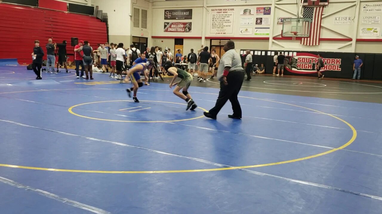 106lbs at SFHS Tournament