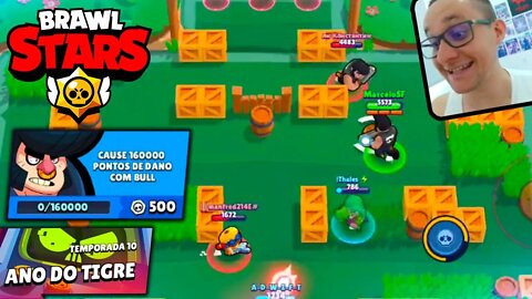 Missões Sazonais do Bull na Temporada 10 do Brawl Stars