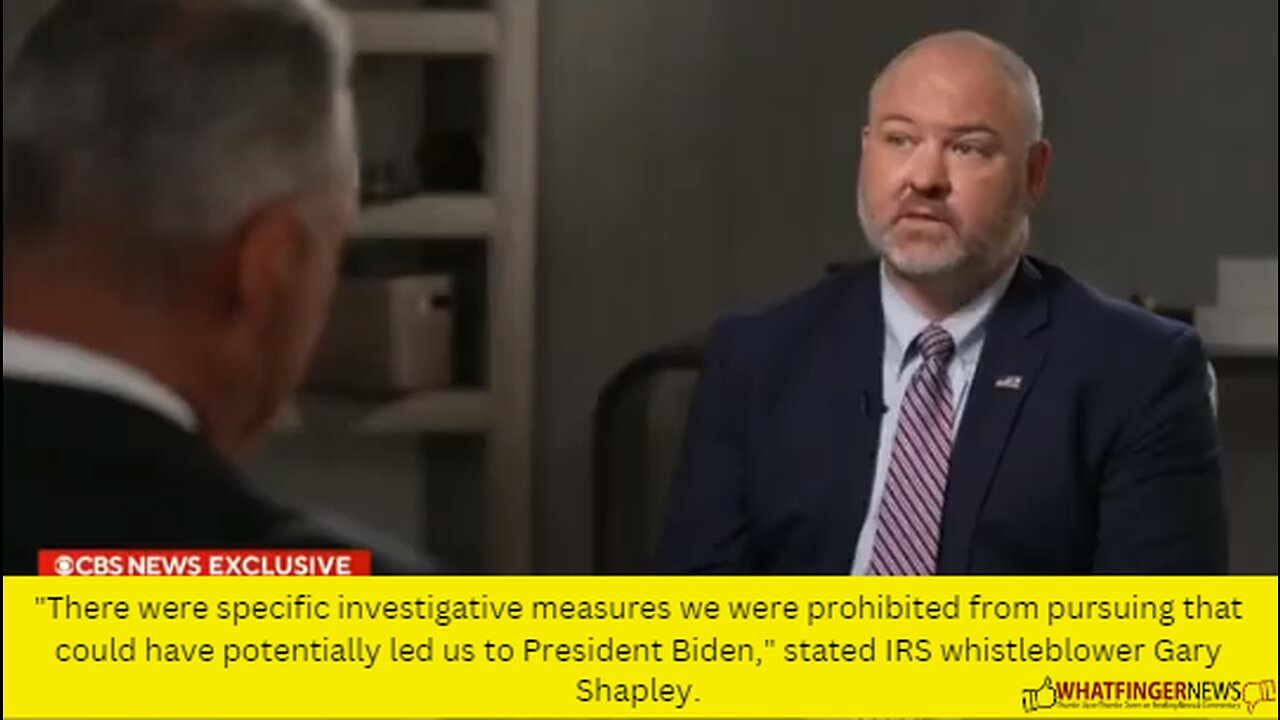 "There were specific investigative measures we were prohibited from pursuing