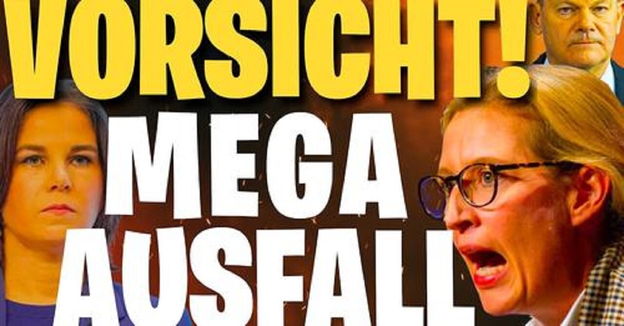 Deutschland: DAS KARTENHAUS KRACHT ZUSAMMEN ! ALICE WEIDEL, ANDRAS POPP