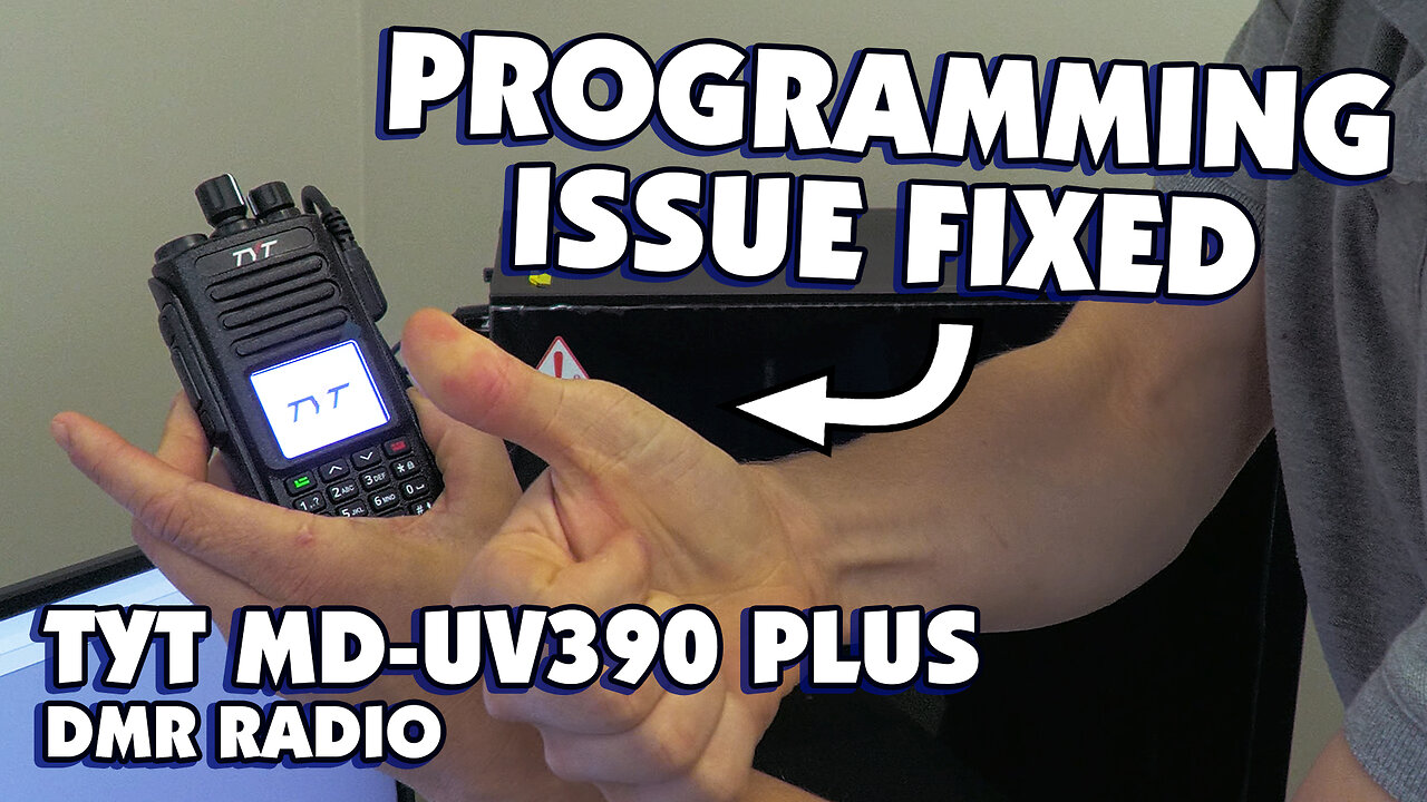 How to fix issues with the TYT MD-UV390 Plus Programming cable