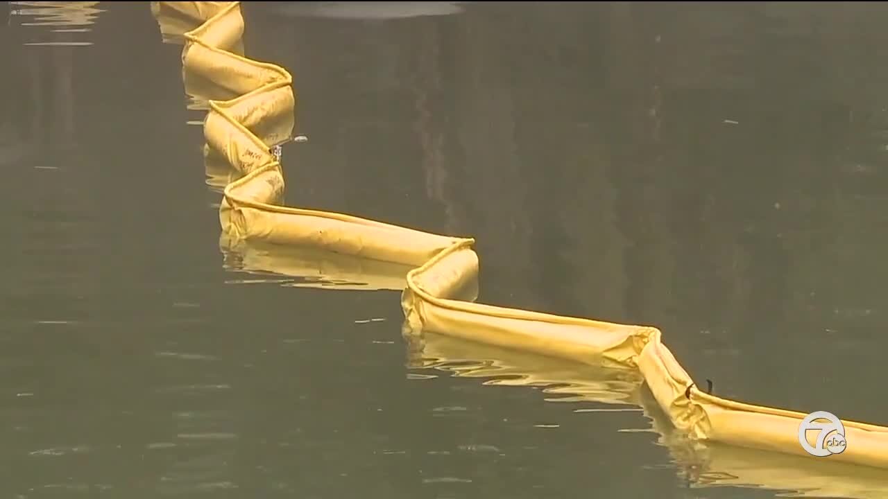 Underground fuel tank found as officials investigate spill in Huron River tributary