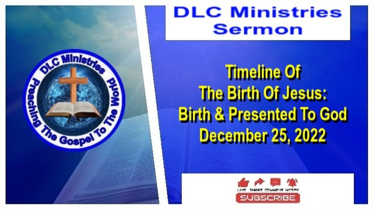 Timeline Of The Birth Of Jesus: Birth & Presented To God