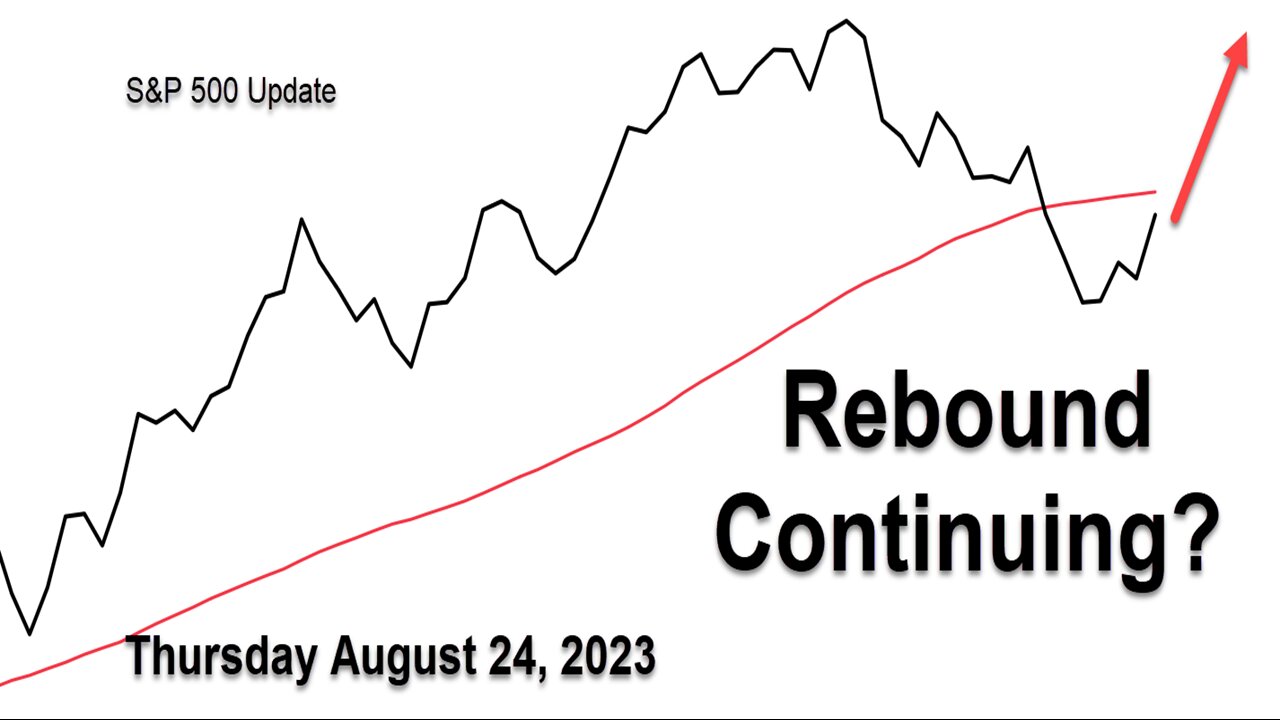 S&P 500 Daily Market Update for Thursday August 24, 2023