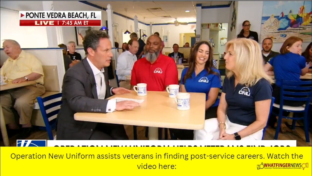 Operation New Uniform assists veterans in finding post-service careers. Watch the video here: