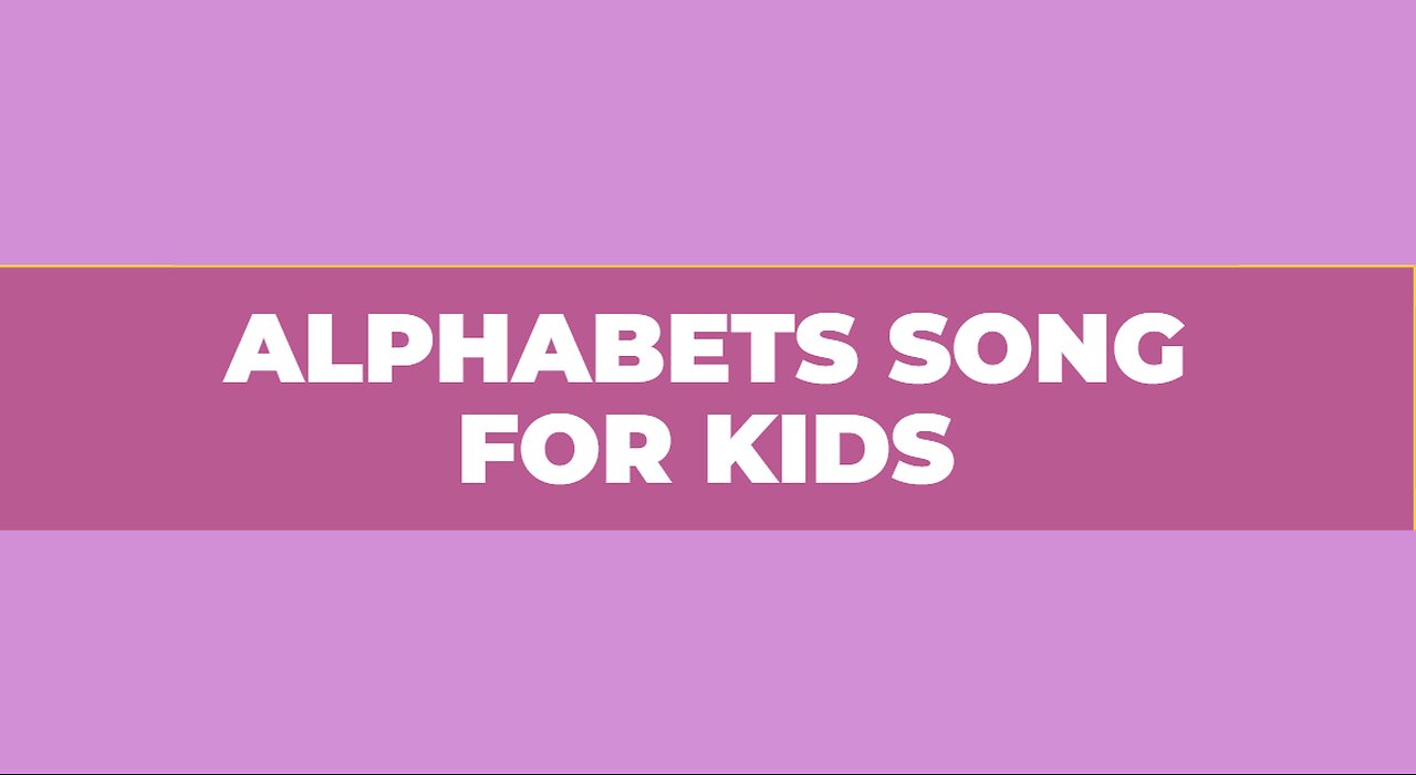 ABC Song - Alphabets Song For Kids-Nursery Rhymes for Kids