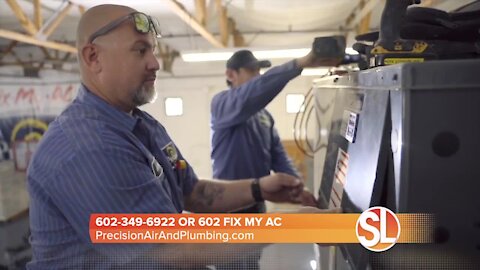 You can extend the life of your AC unit by calling Precision Air & Plumbing