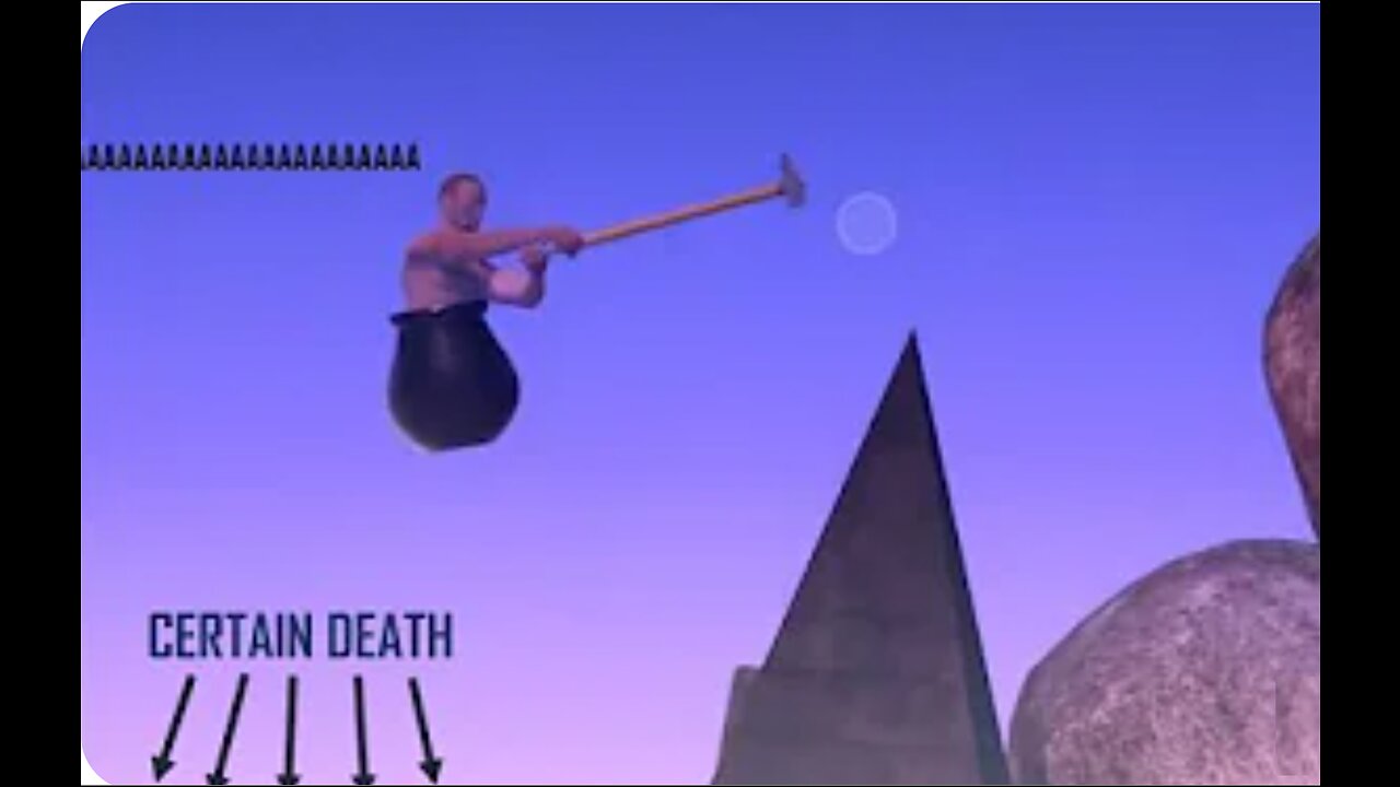 Getting Over It SERIES (ep3) Slow Progress
