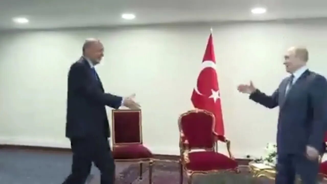 Putin Embarrassed by Erdogan