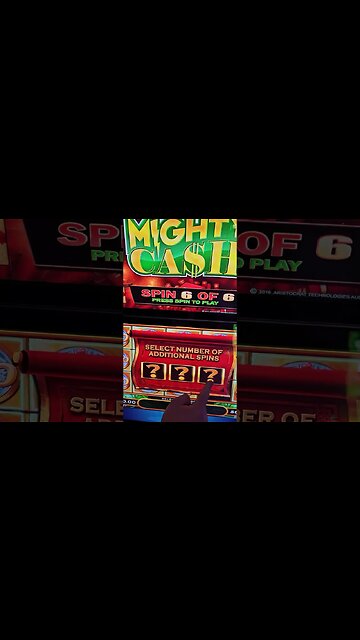 Back Up Spin Wins Mind-Blowing Jackpot! #lasvegas #mightycash