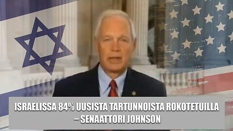 Israelissa 84% uusista tartunnoista rokotetuilla – Senaattori Johnson - Rapsodia.info -tekstitys