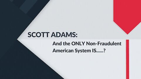 SCOTT ADAMS: And the Winner Is...