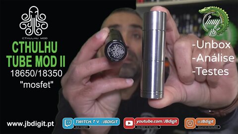 [PT] Cthulhu Tube Mod 2 - O "semi mecanico" que veio reavivar memórias?