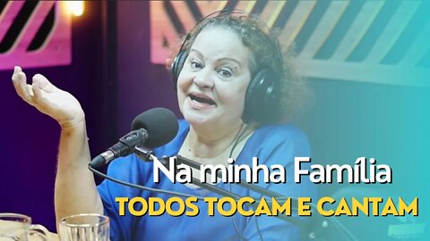 Na minha família todos tocam e cantam - Goretti Almeida