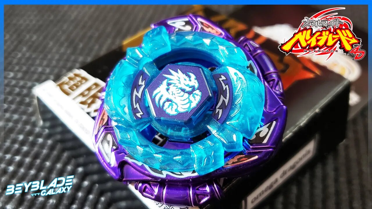 Abrindo e analisando OMEGA DRAGONIS 85XF - Metal Fight Beyblade