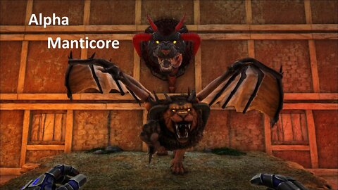 ARK Alpha Manticore - Solo (Scorched Earth)