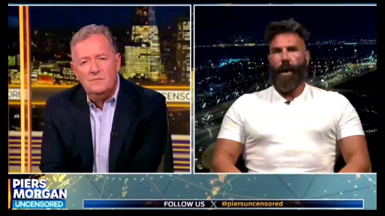 Dan Bilzerian on Piers Morgan w/ Rabbi edit