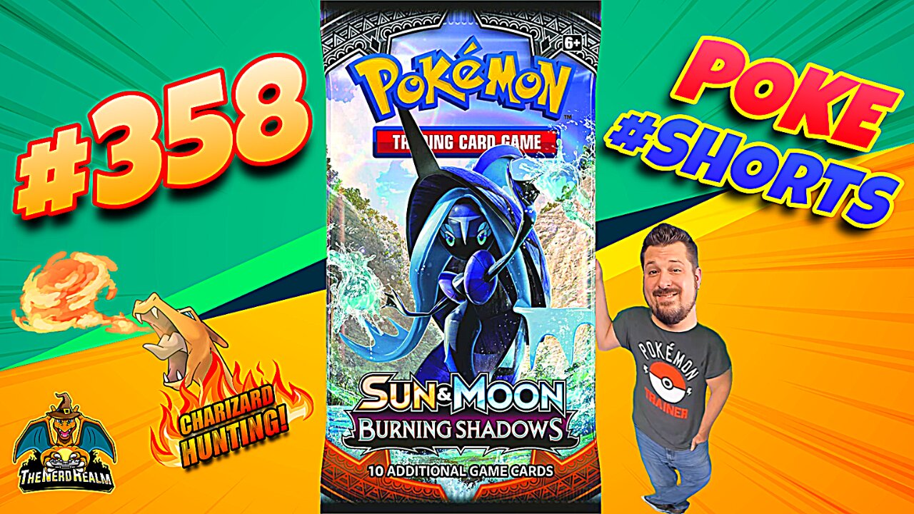 Poke #Shorts #358 | Burning Shadows | Charizard Hunting | Pokemon Cards Opening