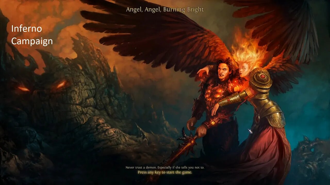 HoMM VI - Angel, Angel, Burning Bright (1 - 1/4 Inferno)