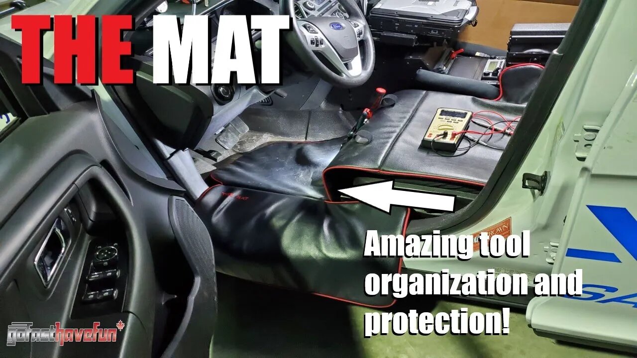 THE MAT seat cover (Best tool for 12 Volt Installers) | AnthonyJ350