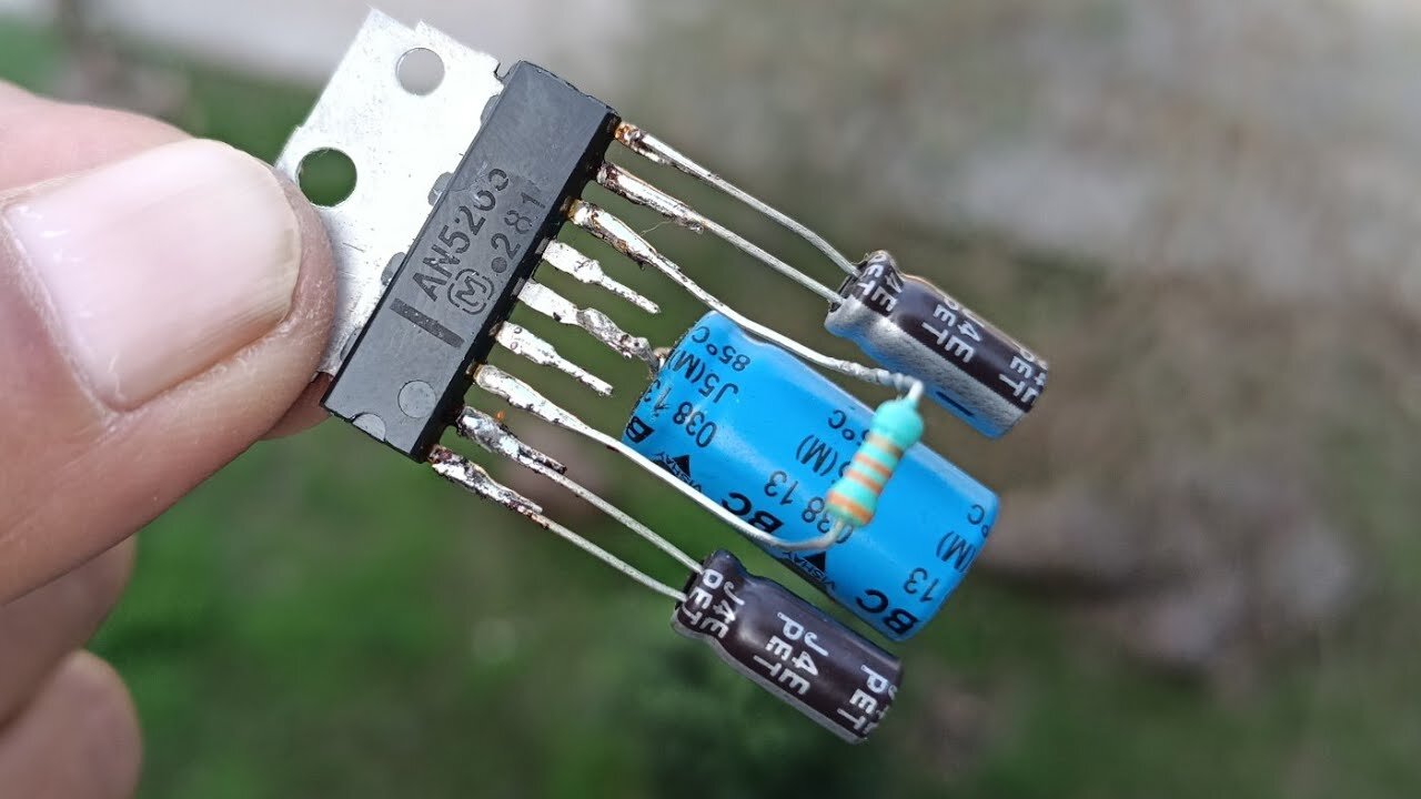 DIY AMPLIFIER WITH IC AN5265