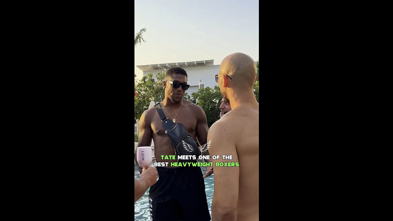 Andrew Tate Meets Anthony Joshua