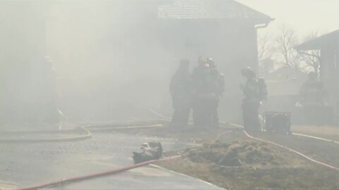 House fire on N. 172nd Street in Bennington