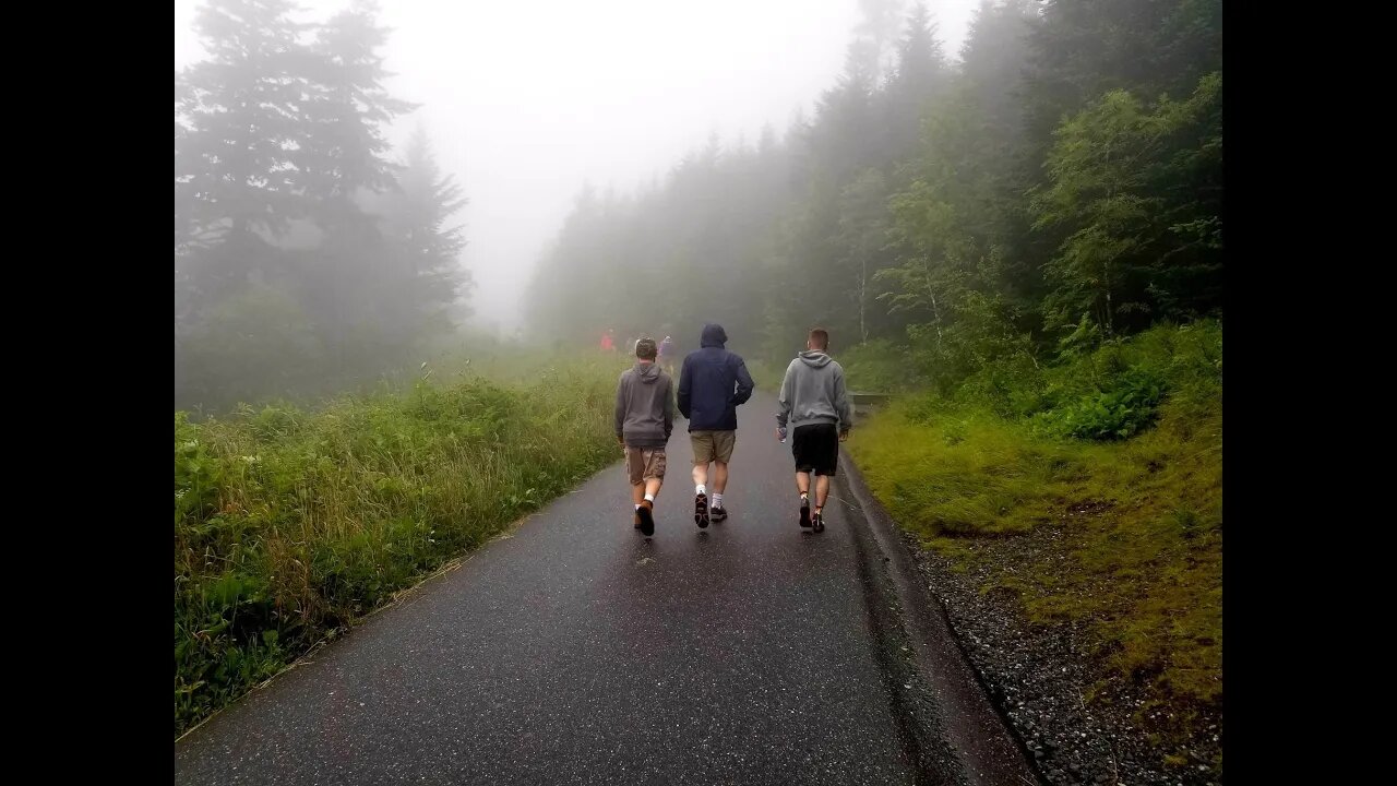 Clingmans Dome Highest Point Great Smoky Mountains