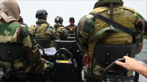 Ghana and Senegal SOF Conduct Training - Exercise Obangame Express 2022