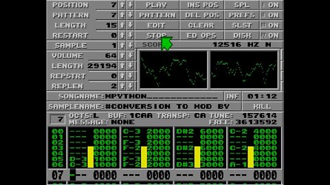 Atari ST Protracker Mods - Monty Python Theme