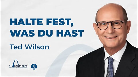 Halte fest, was du hast # Ted Wilson # Predigt