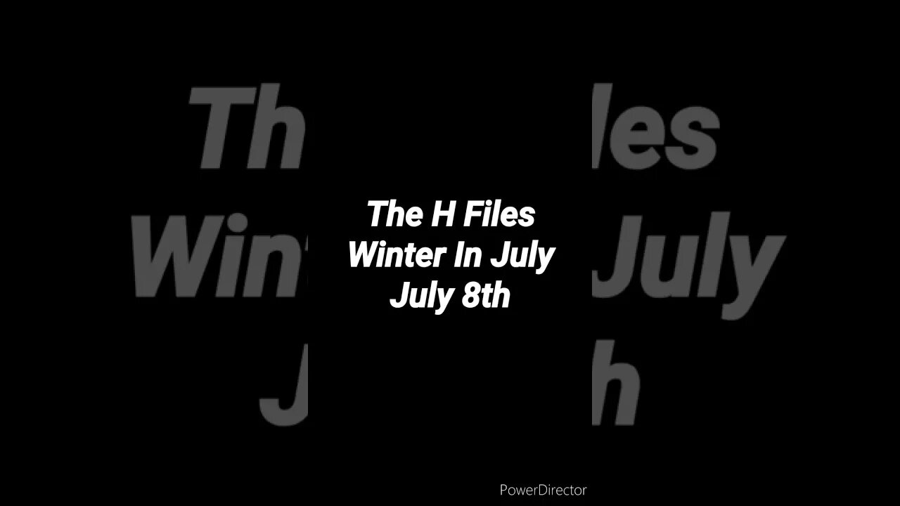 Winter In July - July 8th